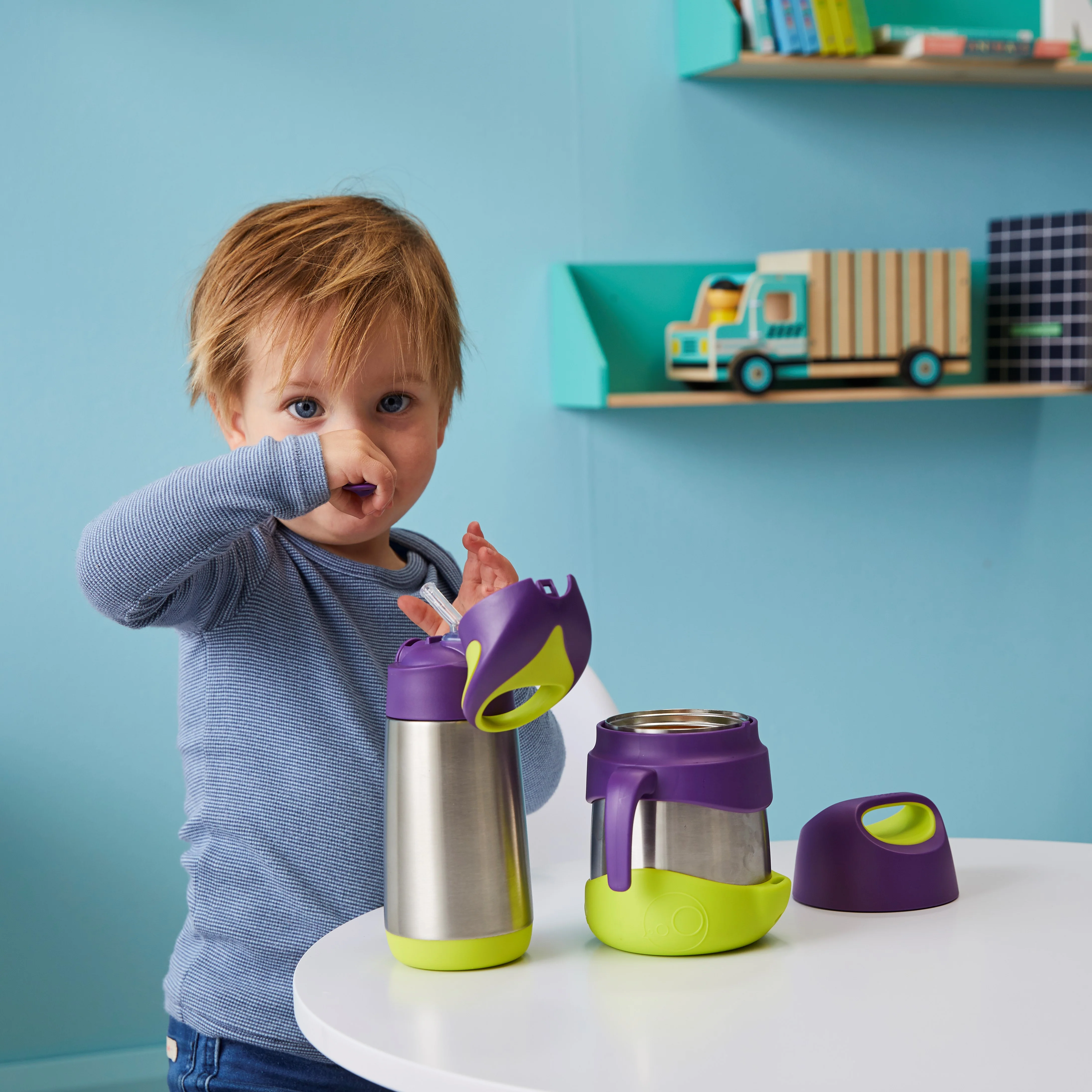 12oz insulated drink bottle - passion splash - Image 4