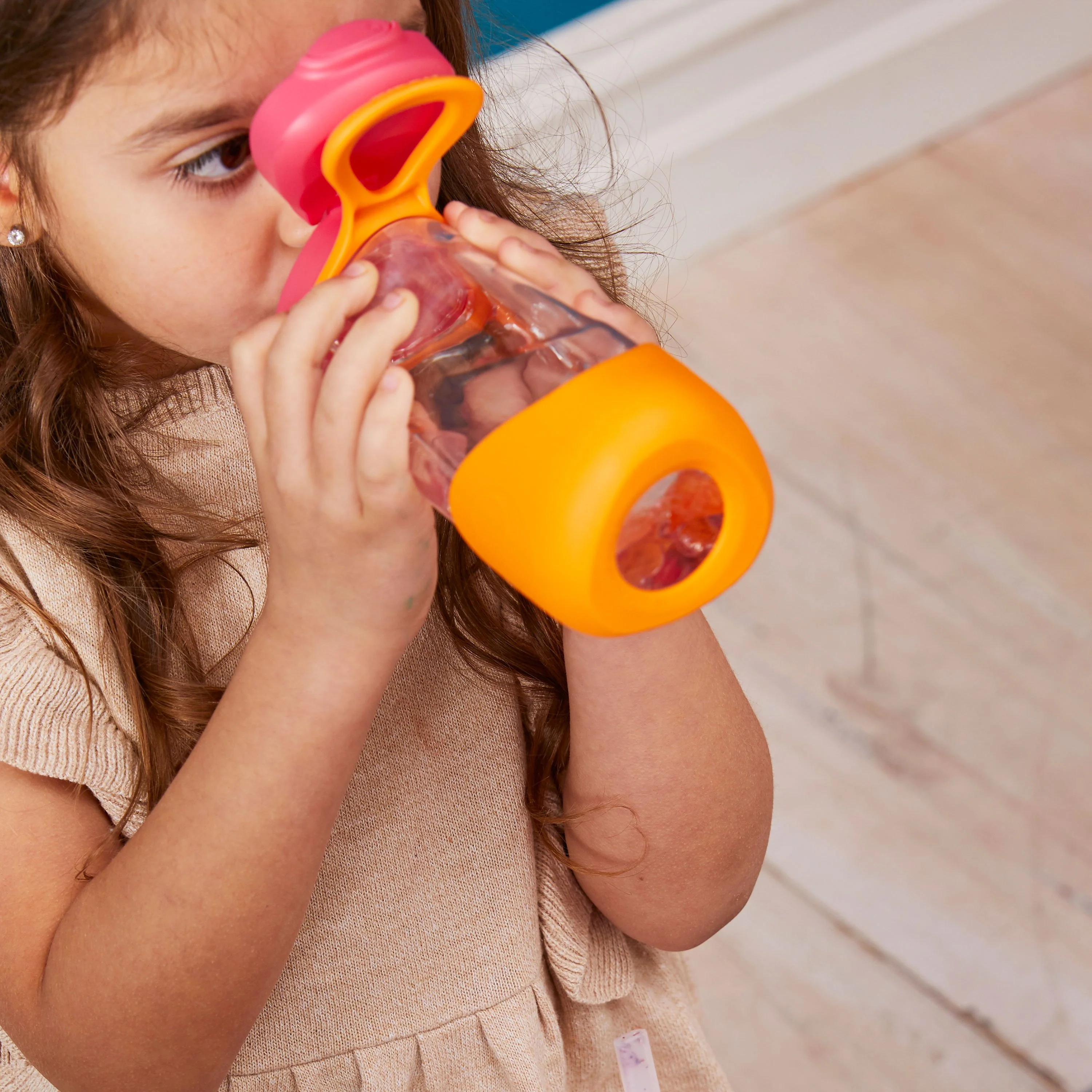 15oz sport spout bottle - strawberry shake - Image 2