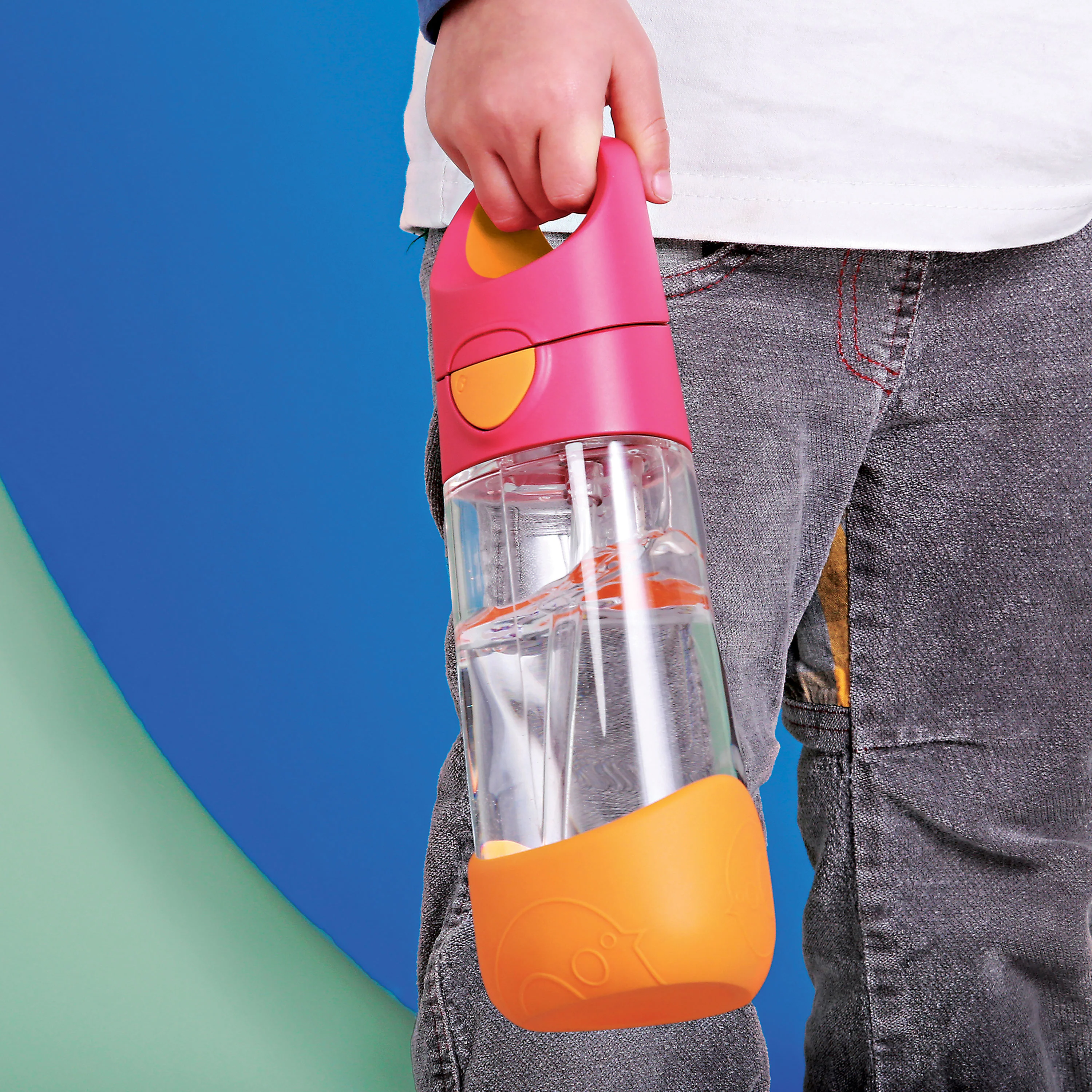 15oz Tritan™ drink bottle - strawberry shake - Image 5