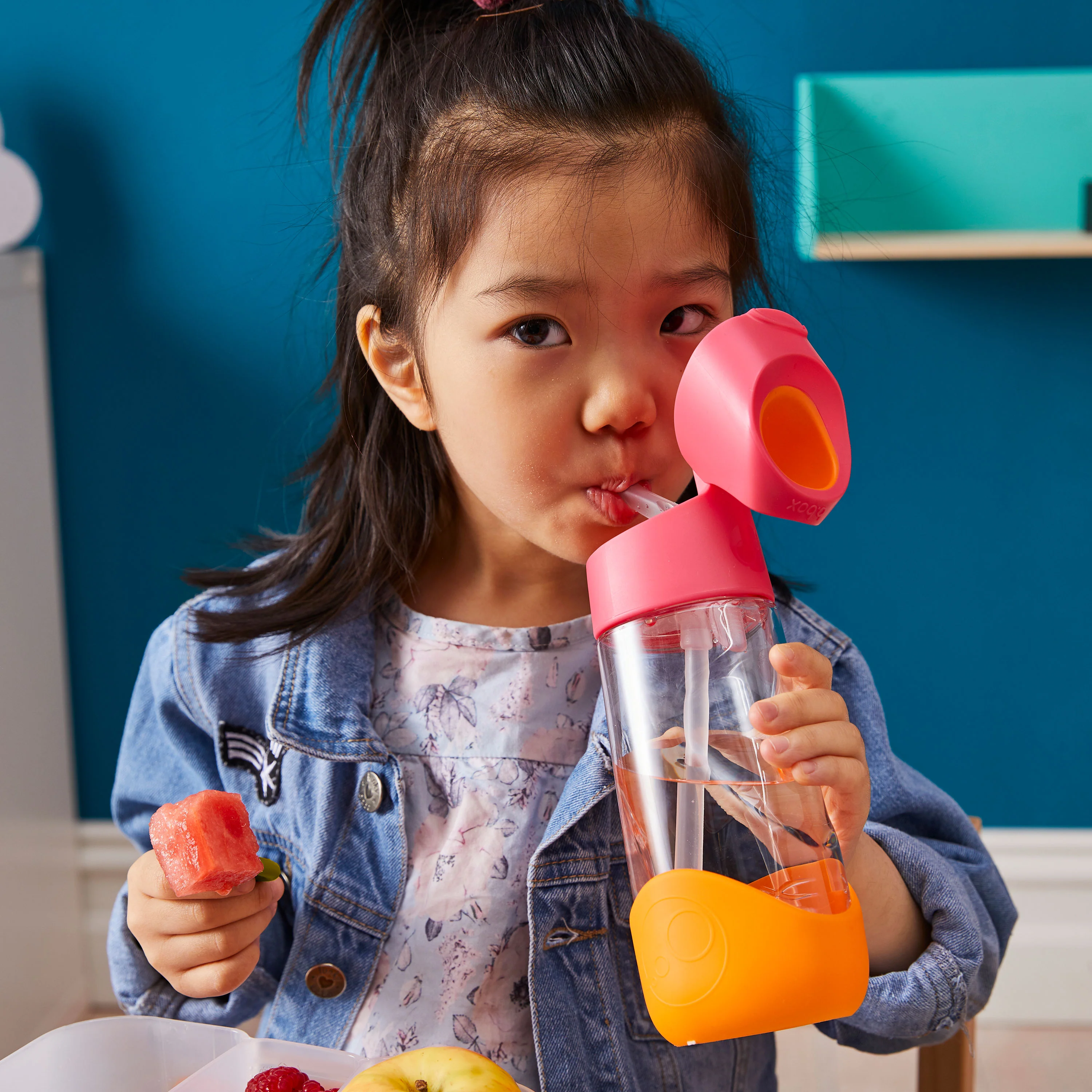 15oz Tritan™ drink bottle - strawberry shake - Image 6