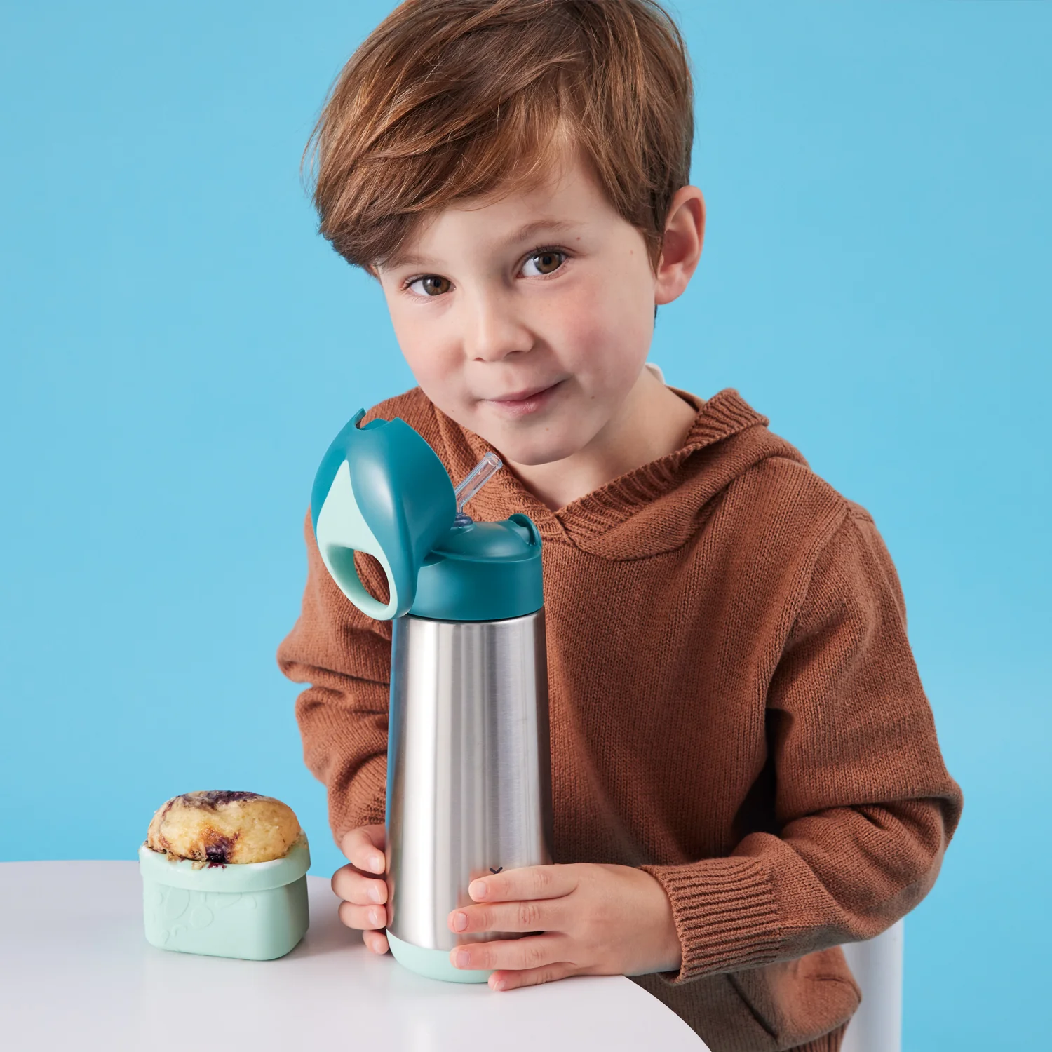 17oz insulated drink bottle - emerald forest - Image 4