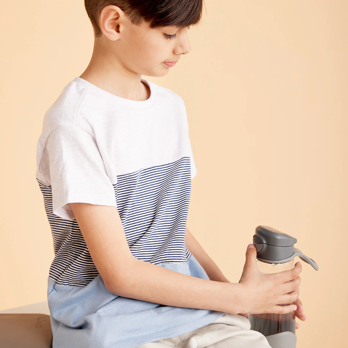 20oz sport spout bottle - blue slate - Image 4