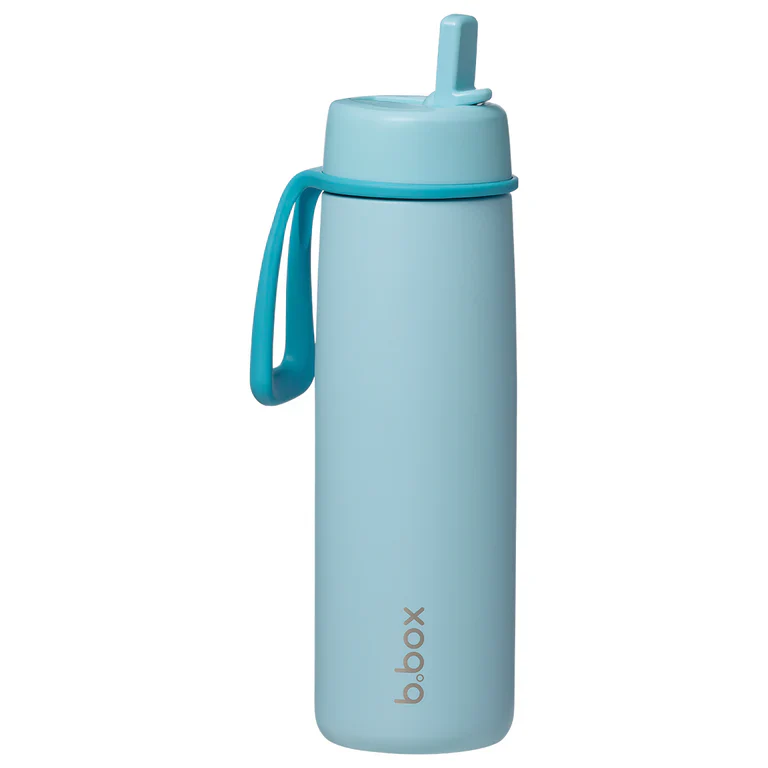 23oz insulated water bottle with flip top - lagoon - Image 4