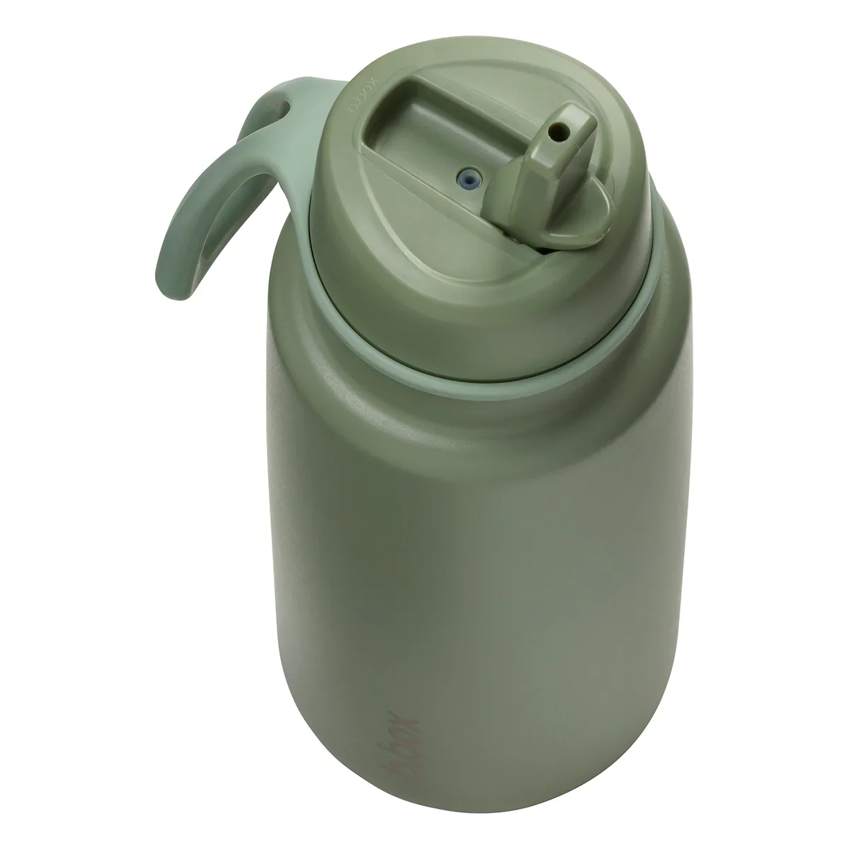 34oz insulated water bottle with flip top - olive - Image 5