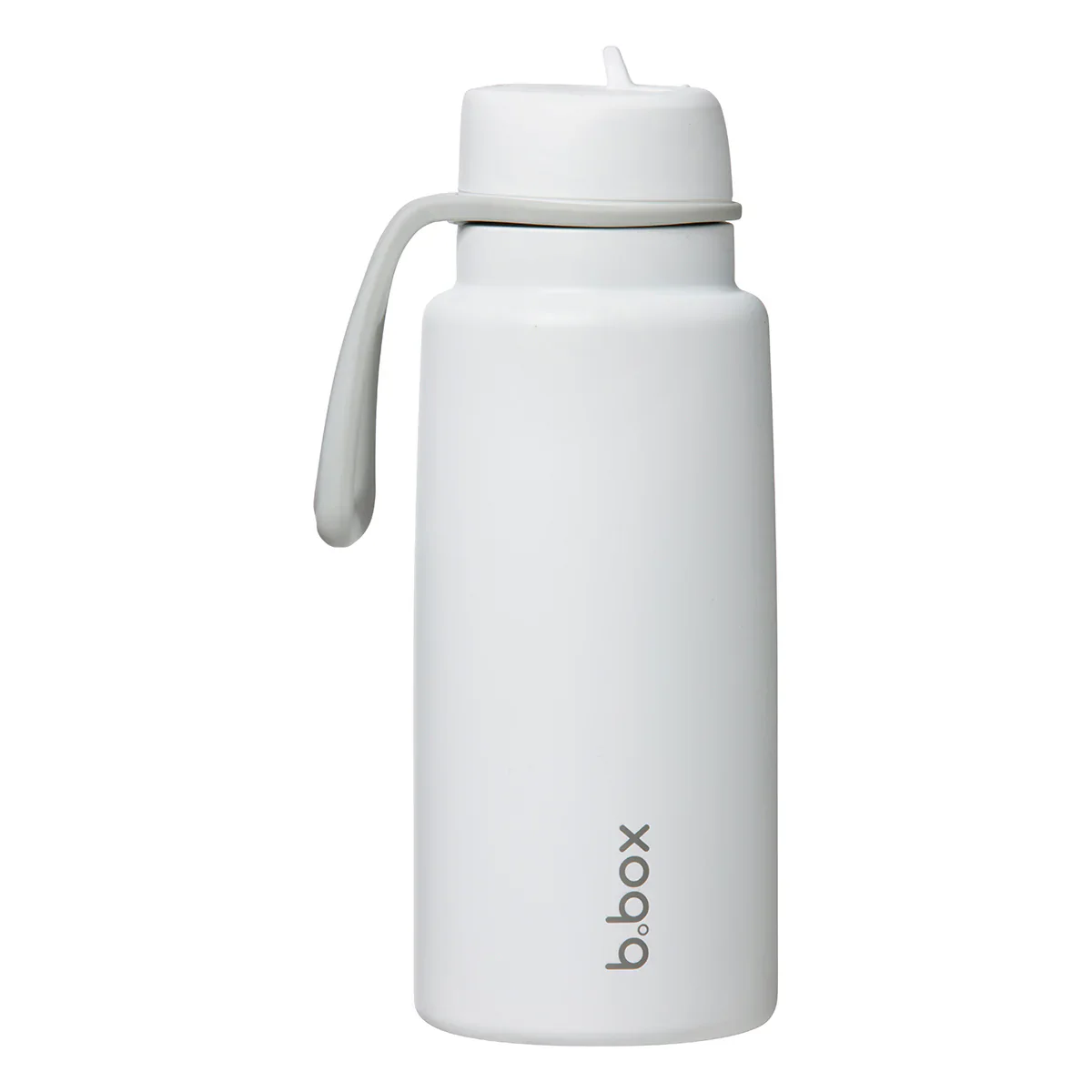 34oz insulated water bottle with flip top - white out