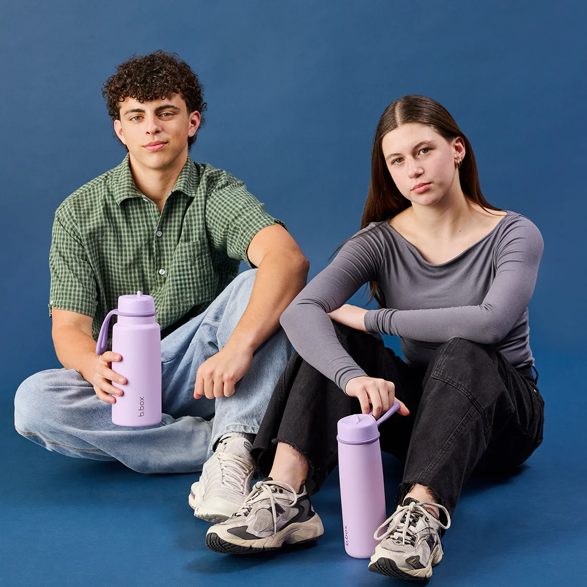 23oz flip top bottle lilac love + lunchbox lilac pop - Image 4