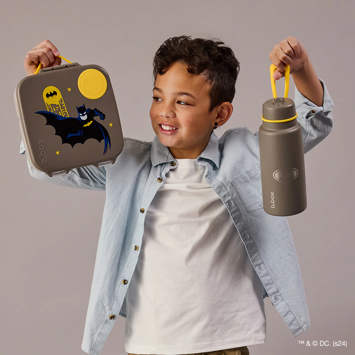Batman by b.box - 34oz insulated water bottle with flip top - Image 7