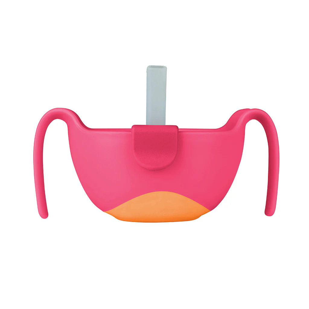 bowl + straw - strawberry shake - Image 4