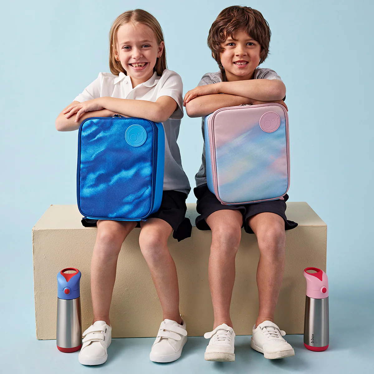 insulated lunch bag - deep blue - Image 6