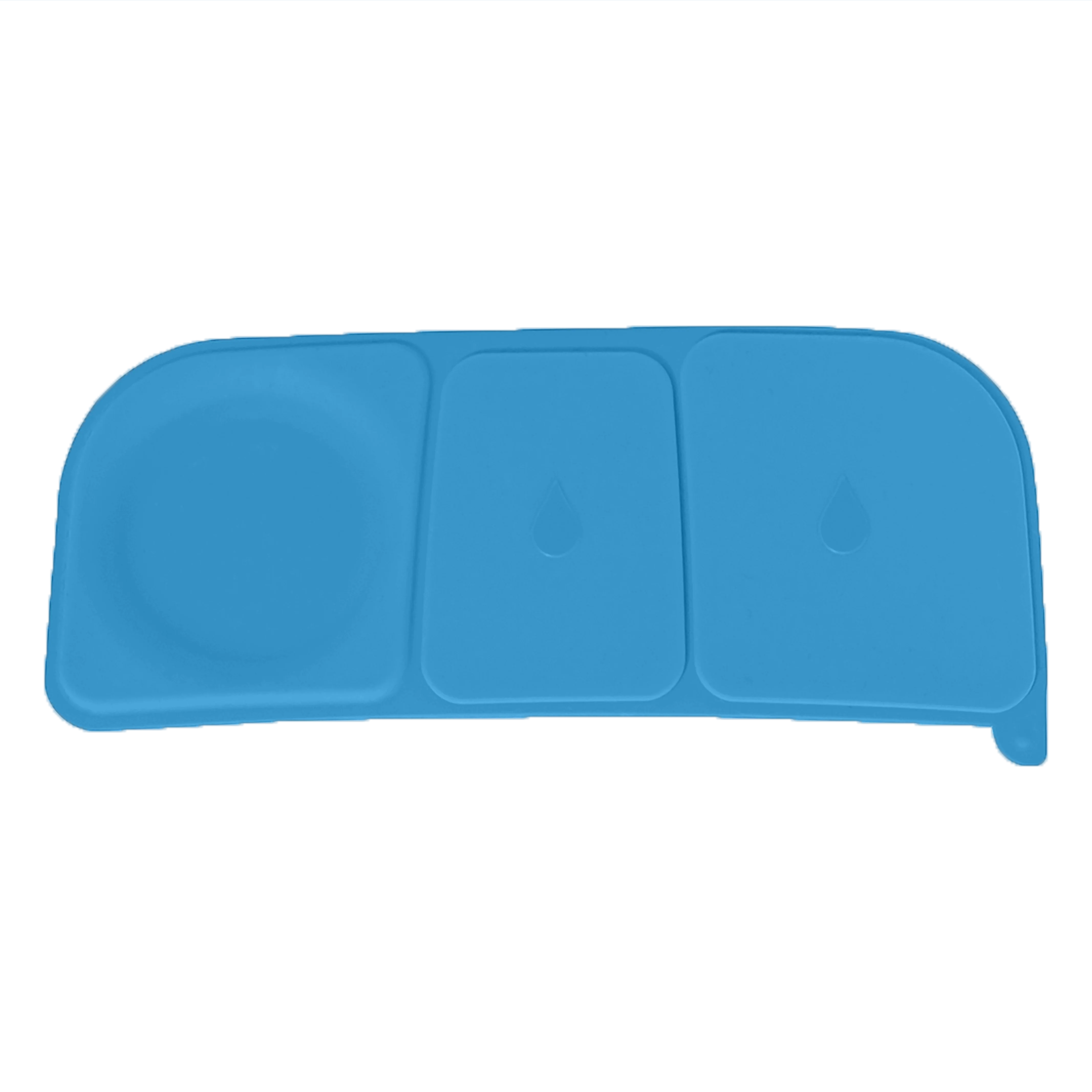 lunchbox silicone seal - blue slate