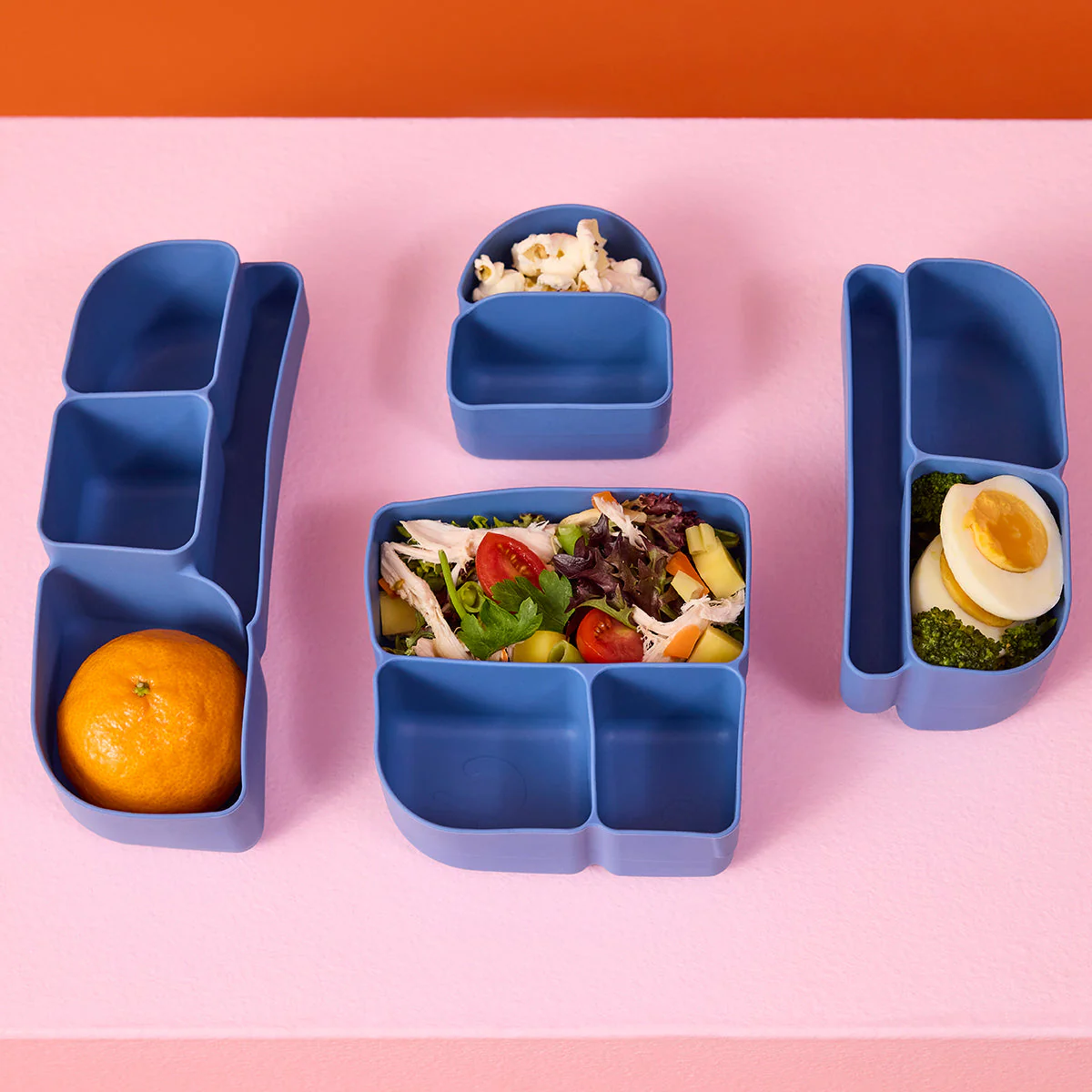 silicone bento buddy - lunchbox - ocean - Image 3
