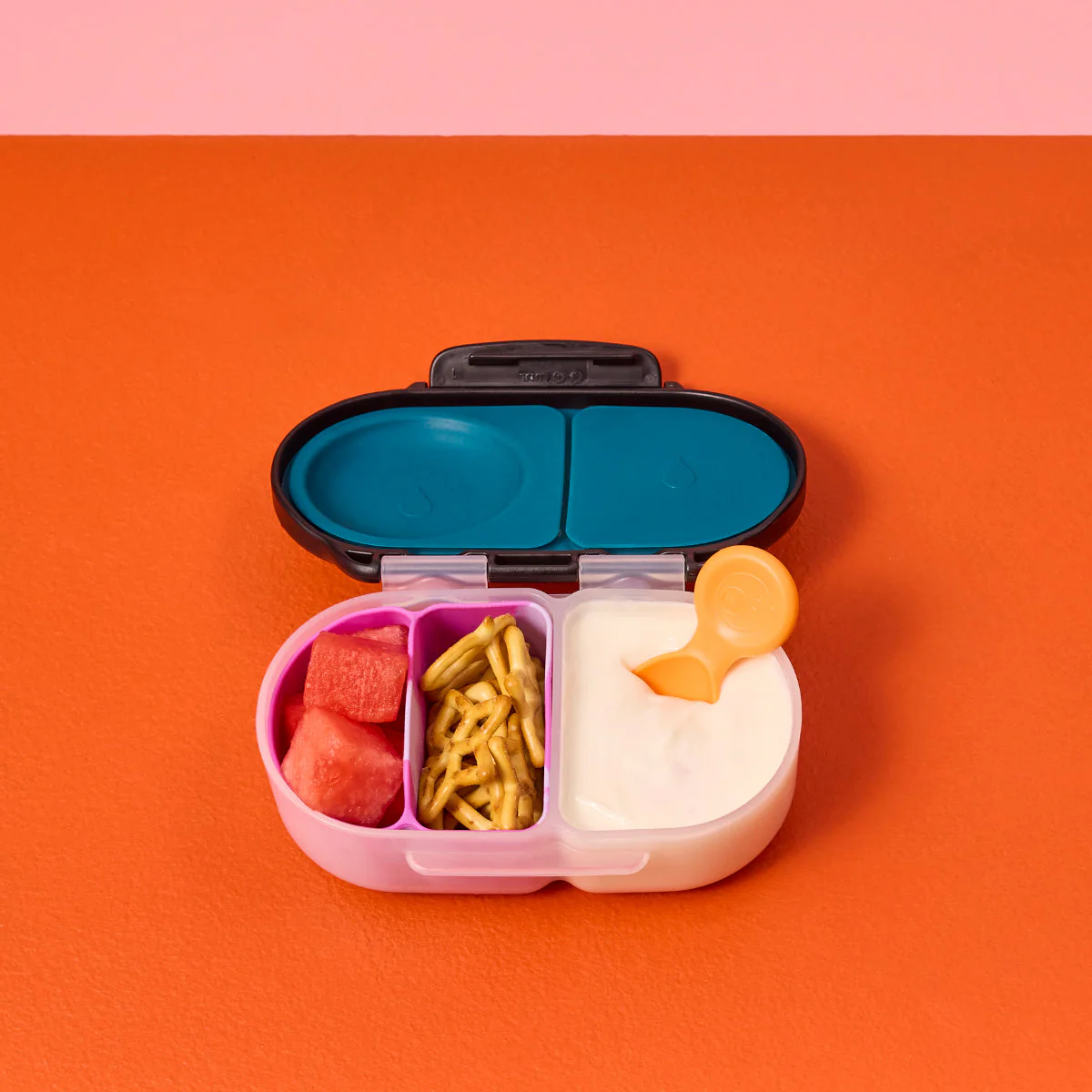 silicone bento buddy - snackbox - berry - Image 2