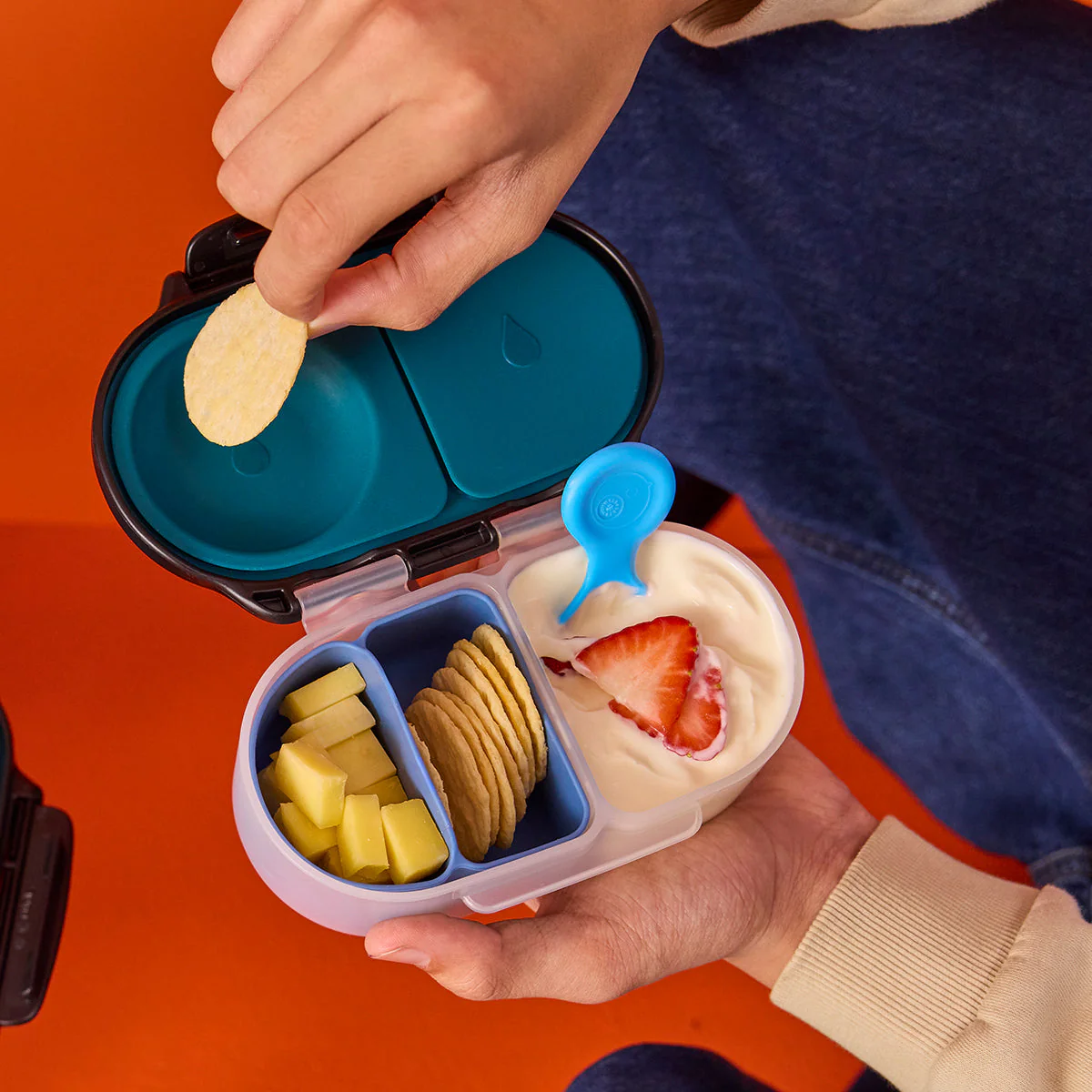 silicone bento buddy - snackbox - berry - Image 3