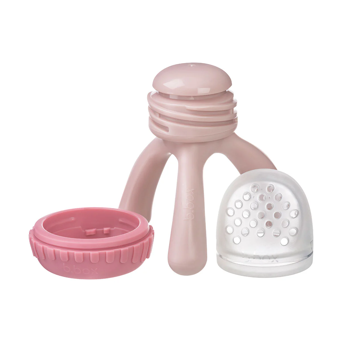 silicone fresh food feeder - blush - Image 4