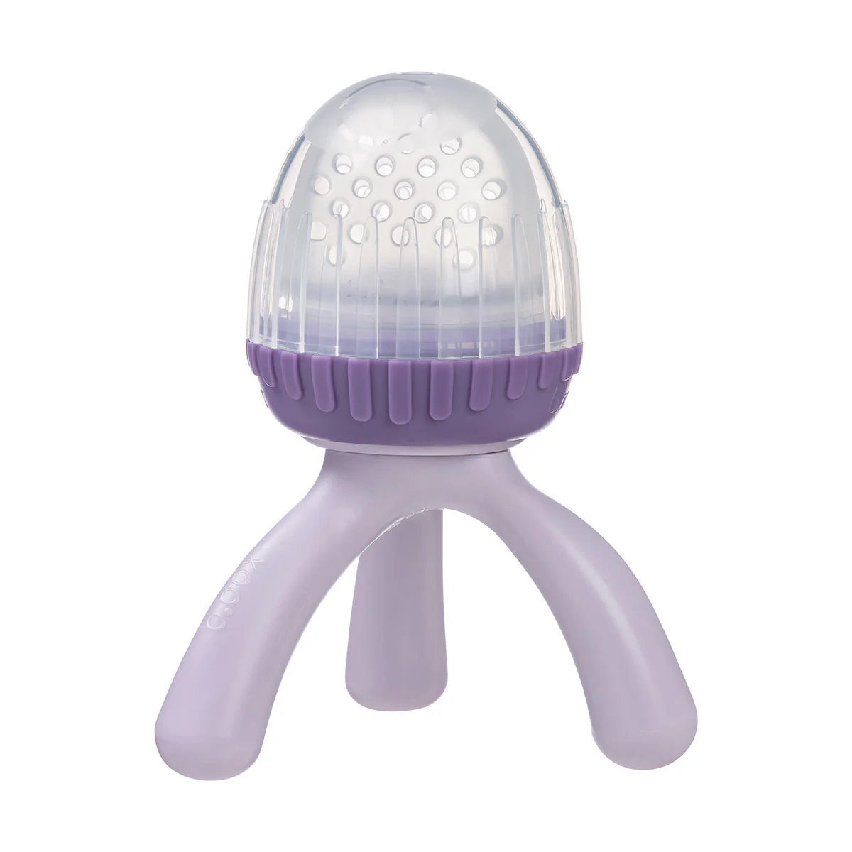 silicone fresh food feeder - peony - Image 3