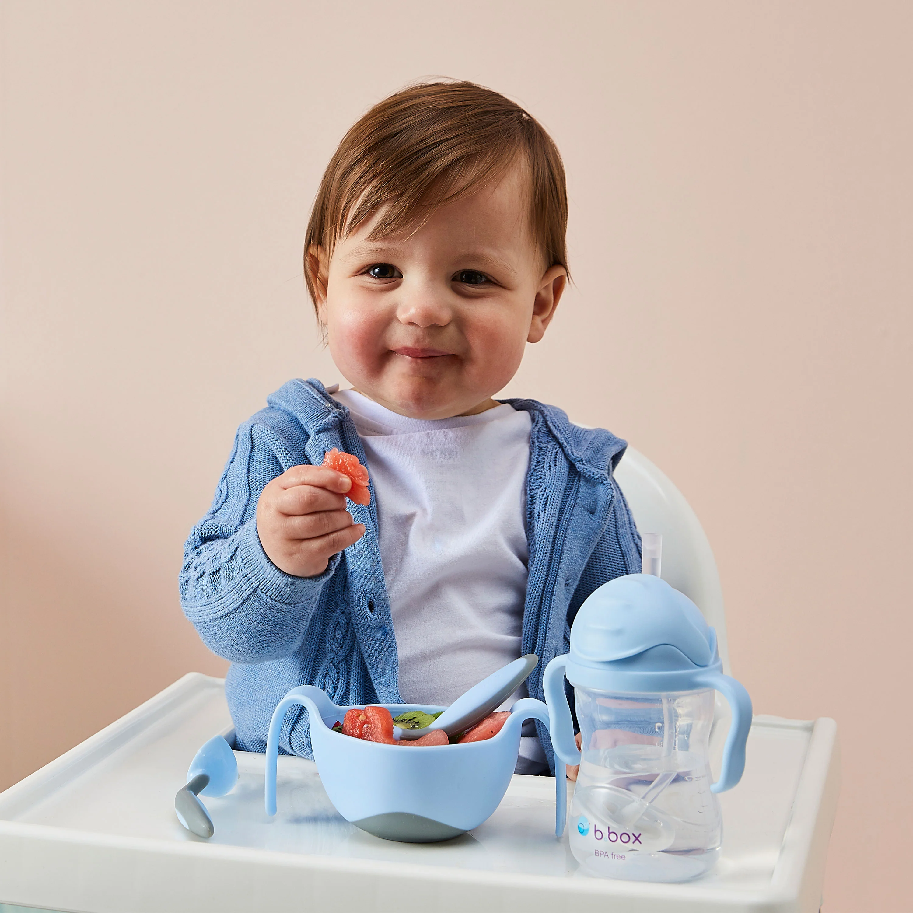 2 pack sippy cup - cobalt + bubblegum - Image 3
