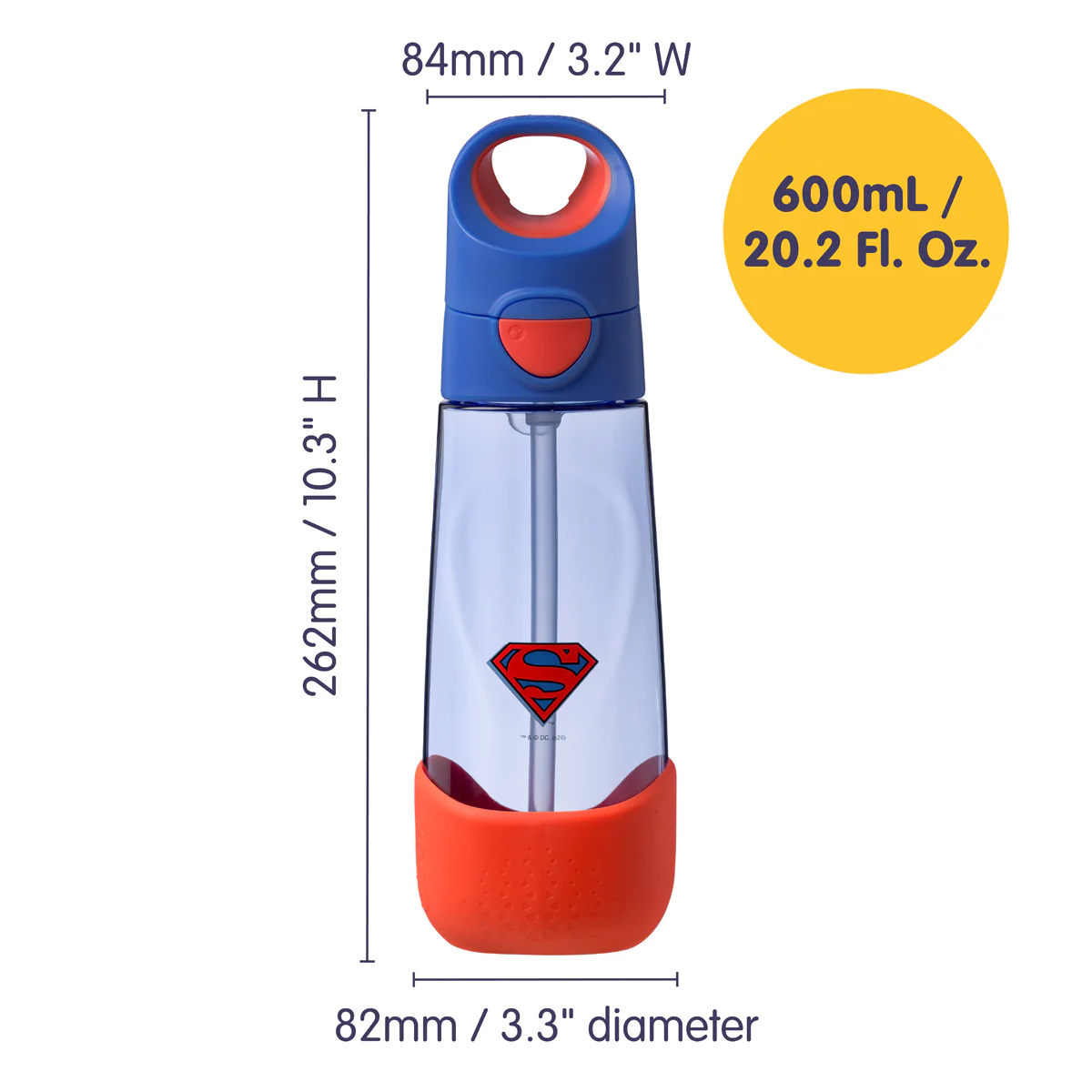 Superman by b.box - 20oz Tritan™ drink bottle - Image 9