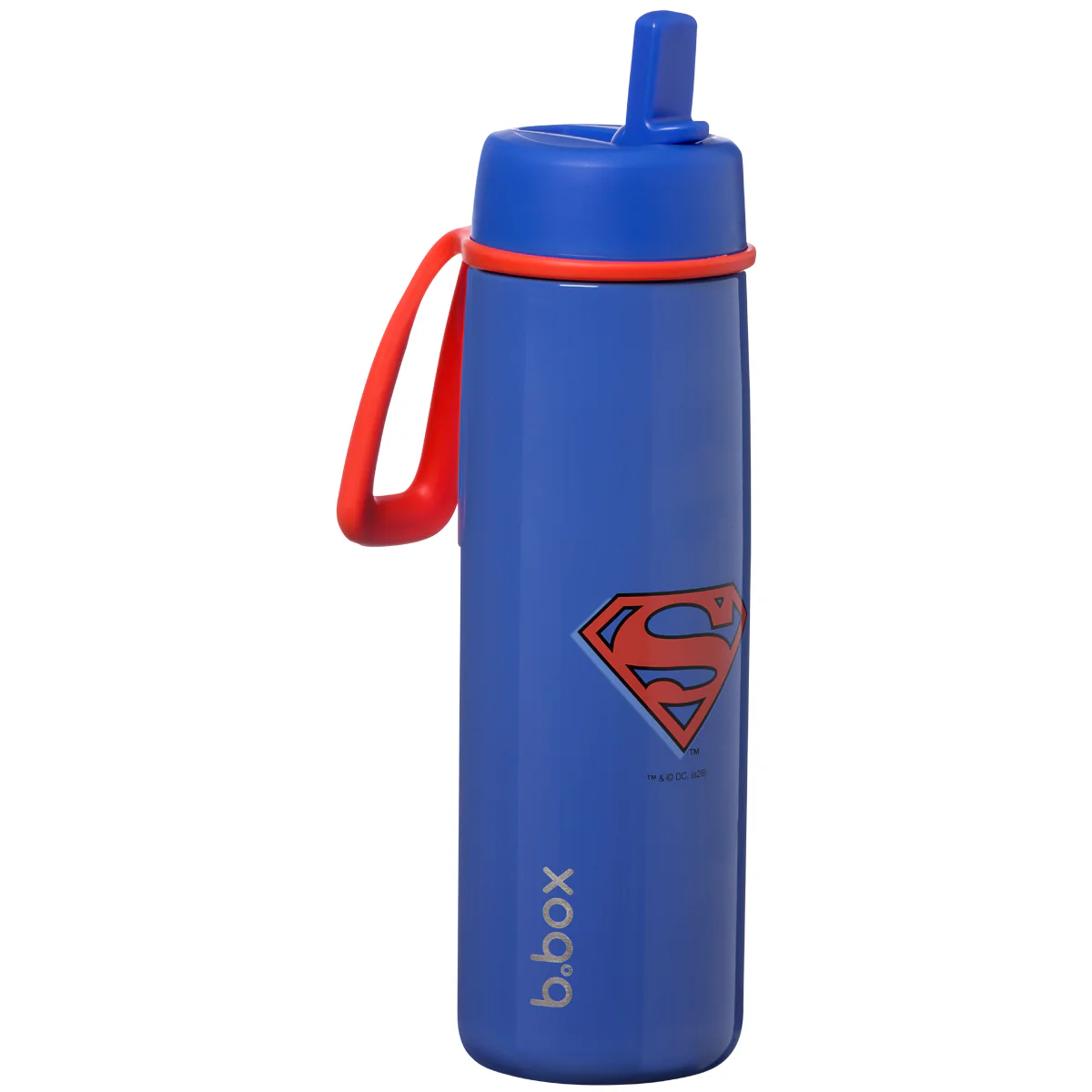 Superman by b.box - 23oz insulated water bottle with flip top - Image 3