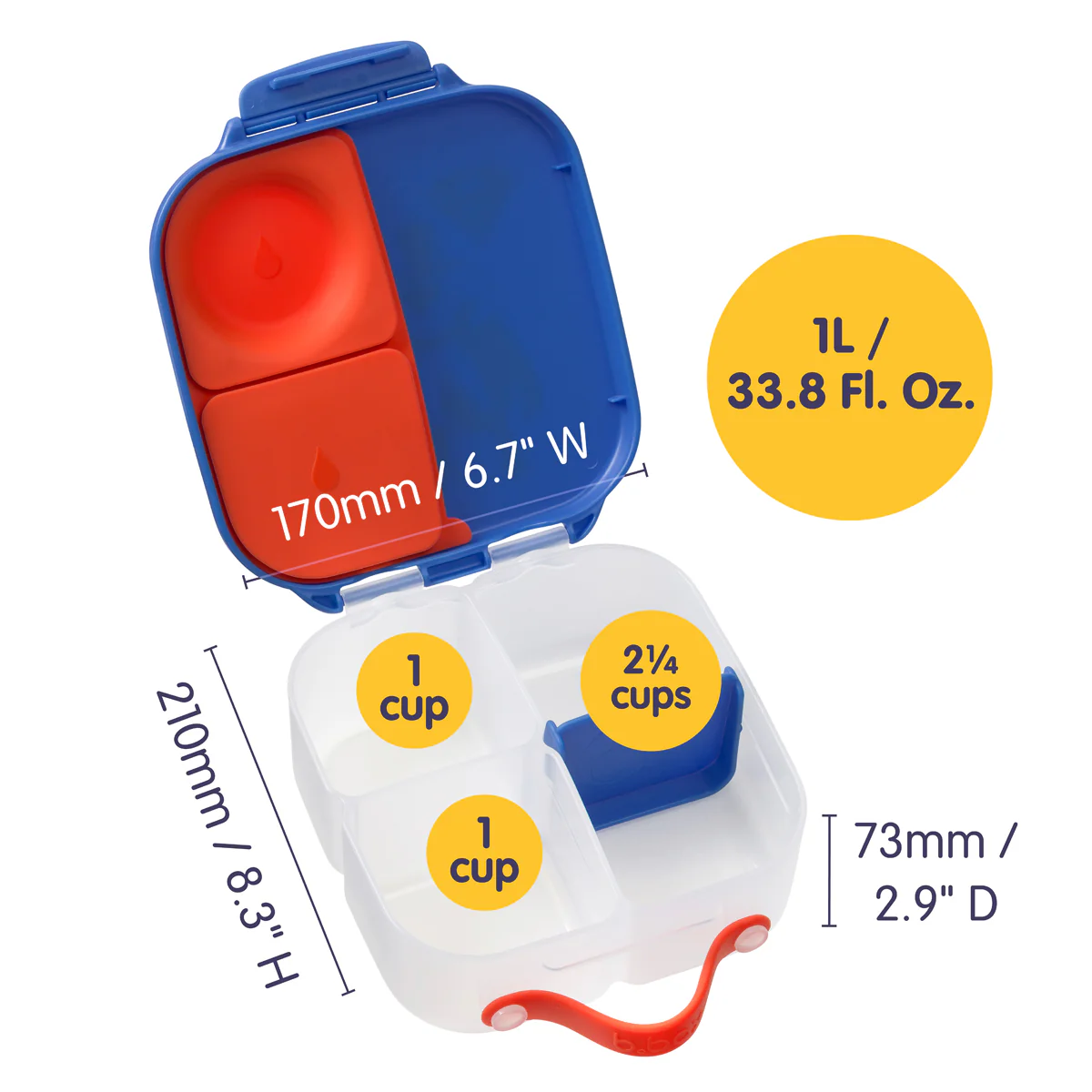 Superman by b.box - mini lunchbox - Image 7