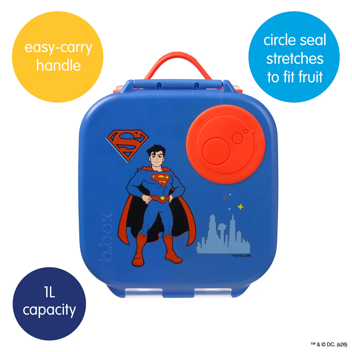 Superman by b.box - mini lunchbox - Image 9