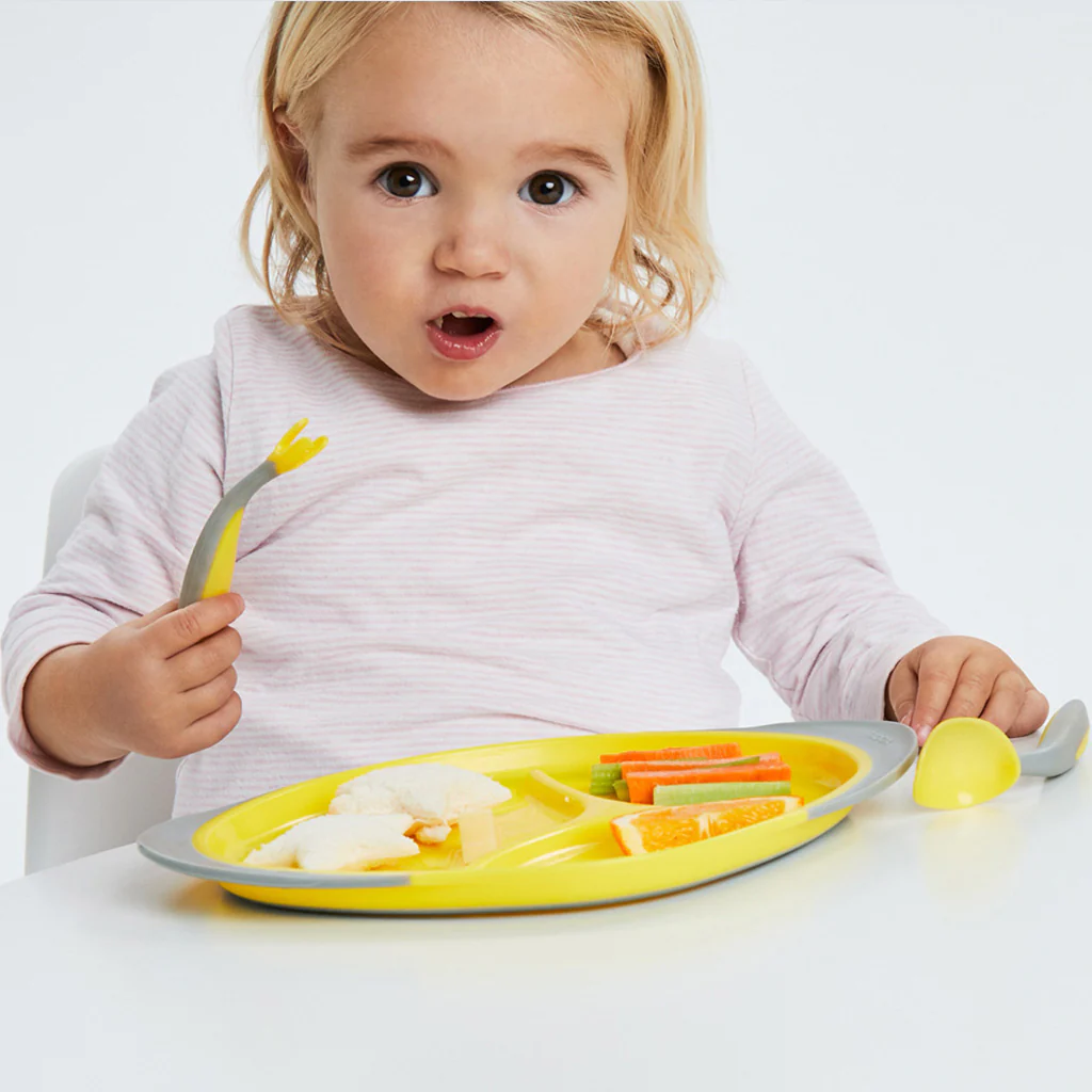 toddler cutlery set - lemon sherbet - Image 5