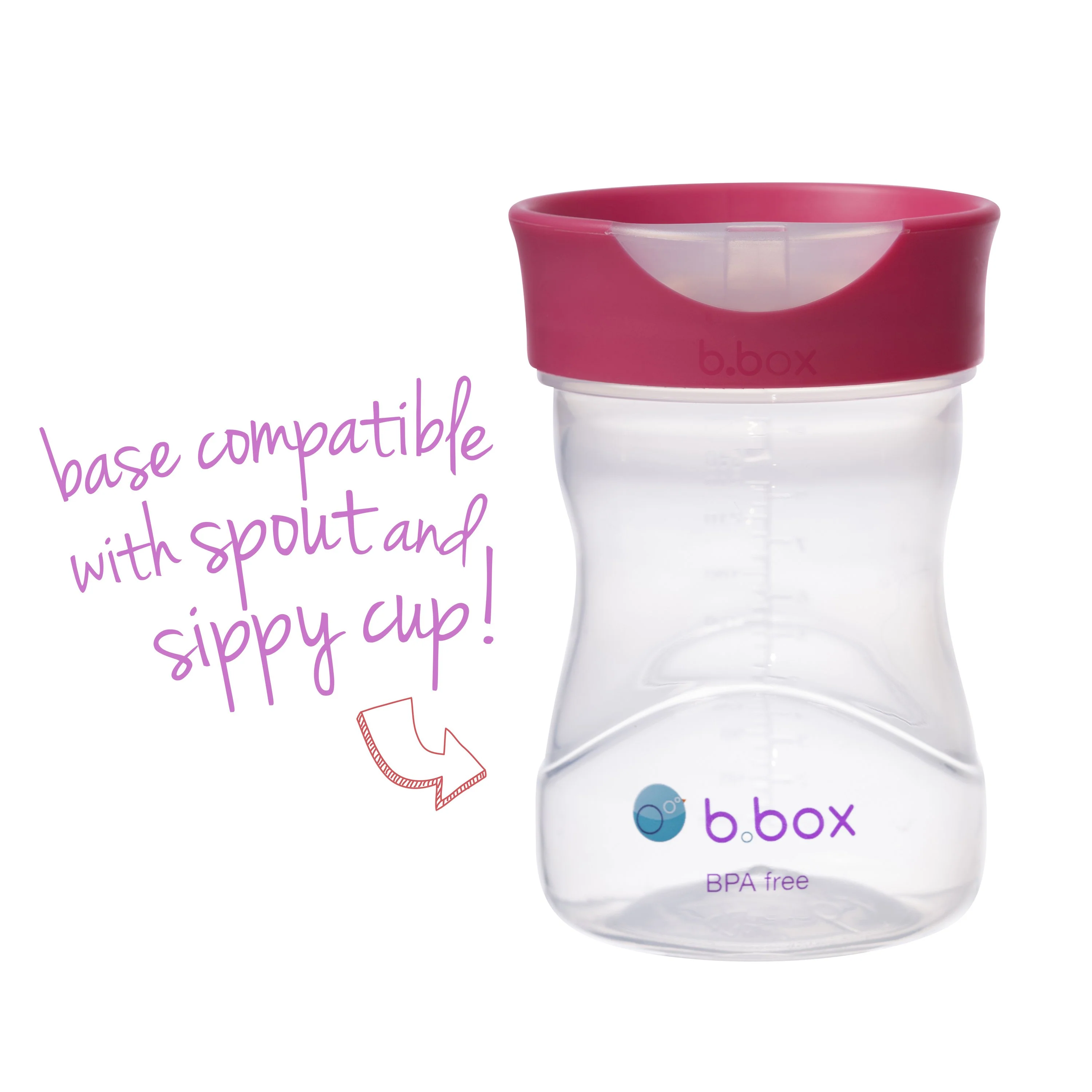 training cup - raspberry - Image 4