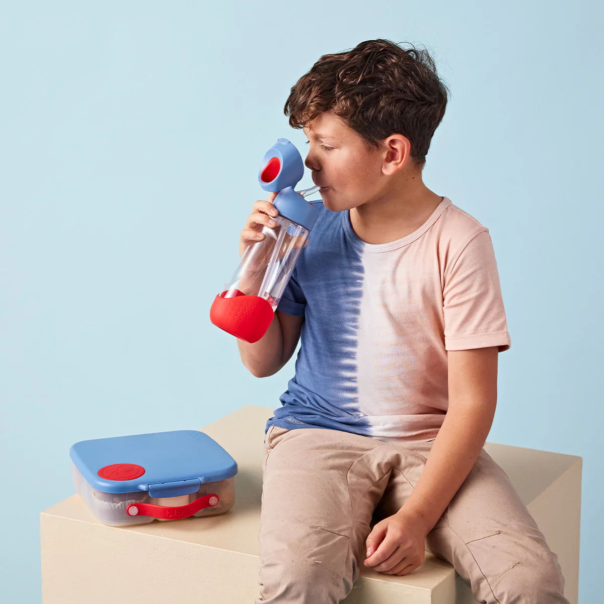 20oz Tritan™ drink bottle - blue blaze - Image 3